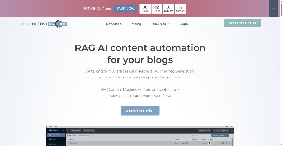 SEO Content Machine
