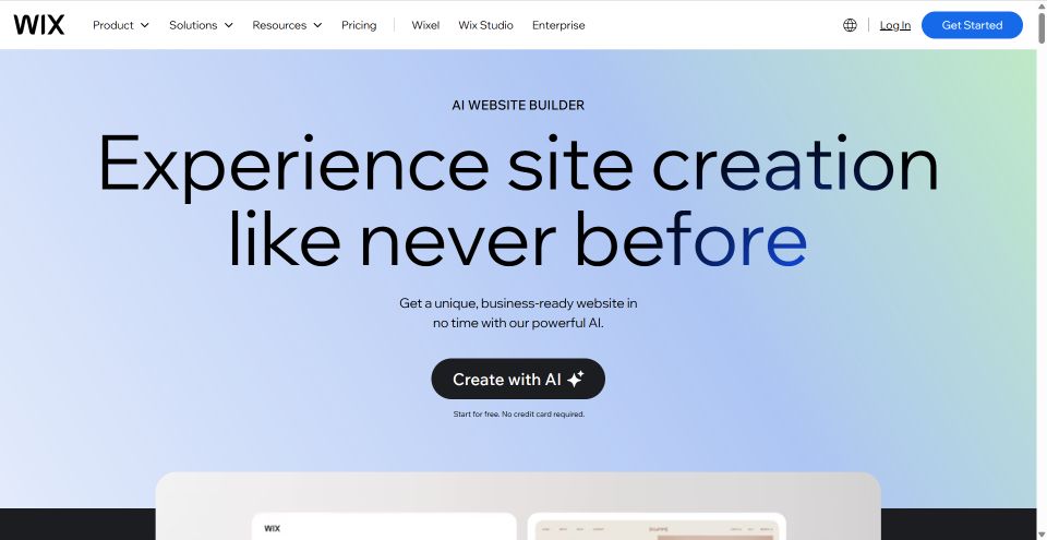Wix AI