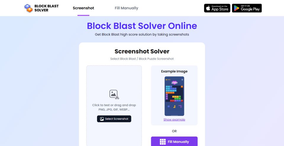 Block Blast Solver AI